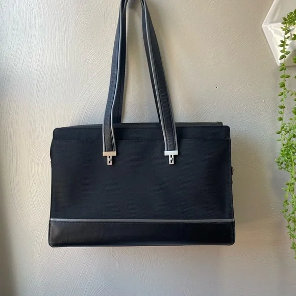 Tumi Black Laptop Bag with Sleek Professional Design - Picture 2 of 16